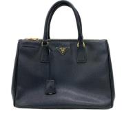 Pre-owned Leather prada-bags Prada Vintage , Black , Dames