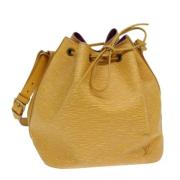 Pre-owned Leather louis-vuitton-bags Louis Vuitton Vintage , Yellow , ...