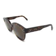 Pre-owned Plastic sunglasses Celine Vintage , Brown , Dames