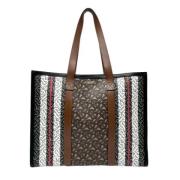 Pre-owned Canvas totes Burberry Vintage , Brown , Dames