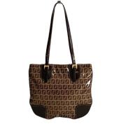 Pre-owned Leather fendi-bags Fendi Vintage , Beige , Dames