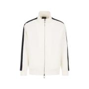 Witte Sweatshirt met Logomouwen Emporio Armani , White , Heren