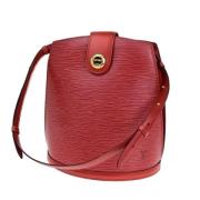 Pre-owned Leather louis-vuitton-bags Louis Vuitton Vintage , Red , Dam...