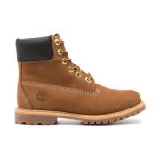 Beige Suède 6-Inch Premium Laarzen Timberland , Beige , Dames