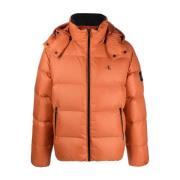 Down Jackets Calvin Klein Jeans , Brown , Heren