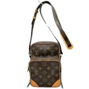 Pre-owned Canvas louis-vuitton-bags Louis Vuitton Vintage , Brown , Da...