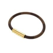 Pre-owned Metal bracelets Louis Vuitton Vintage , Brown , Dames