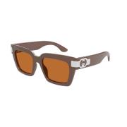 Bruin Bruin Zonnebril Gg1689S Model Gucci , Brown , Dames