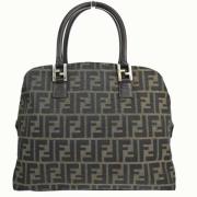 Pre-owned Canvas fendi-bags Fendi Vintage , Brown , Dames