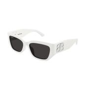 Sunglasses Bb0361Sk Balenciaga , White , Dames