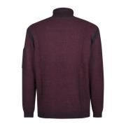 Turtle Neck Trui C.p. Company , Purple , Heren