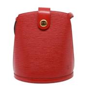 Pre-owned Leather louis-vuitton-bags Louis Vuitton Vintage , Red , Dam...