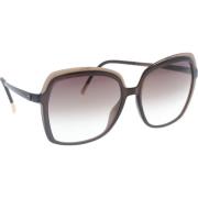 Aventura Stijlvolle Zonnebril Silhouette , Brown , Dames