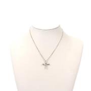 Pre-owned Metal necklaces Tiffany & Co. Pre-owned , Gray , Dames