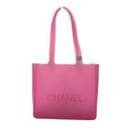 Pre-owned Plastic chanel-bags Chanel Vintage , Pink , Dames