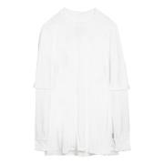 Korte mouwen ronde hals T-shirt Rick Owens , White , Heren