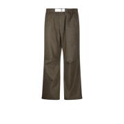 Groene Melange Militaire Broek Darkpark , Brown , Heren