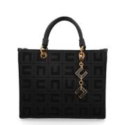 Zwarte Tas EF Bs59A47E2-110 Elisabetta Franchi , Black , Dames