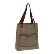 Pre-owned Leather gucci-bags Gucci Vintage , Brown , Dames