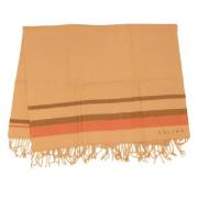 Pre-owned Wool scarves Celine Vintage , Beige , Dames