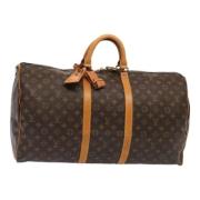 Pre-owned Canvas louis-vuitton-bags Louis Vuitton Vintage , Brown , Da...