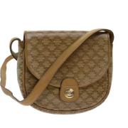 Pre-owned Cotton celine-bags Celine Vintage , Beige , Dames