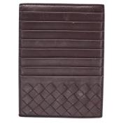 Pre-owned Leather wallets Bottega Veneta Vintage , Red , Heren