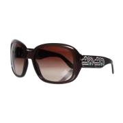 Pre-owned Plastic sunglasses Bvlgari Vintage , Brown , Dames