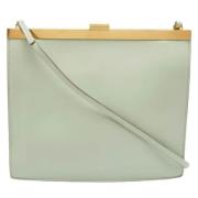 Pre-owned Leather celine-bags Celine Vintage , Green , Dames