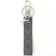 Pre-owned Canvas key-holders Louis Vuitton Vintage , Black , Unisex