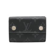 Pre-owned Fabric wallets Louis Vuitton Vintage , Black , Dames