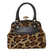 Pre-owned Fabric celine-bags Celine Vintage , Brown , Dames