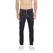 Zwarte Skater Jeans Dsquared2 , Black , Heren