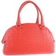 Pre-owned Leather handbags Bottega Veneta Vintage , Red , Dames