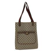 Pre-owned Leather gucci-bags Gucci Vintage , Beige , Dames