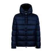 Verbier Heren Puffer Jas Afterlabel , Blue , Heren