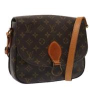 Pre-owned Canvas louis-vuitton-bags Louis Vuitton Vintage , Brown , Da...