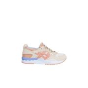 Roze Leren Sneakers Gel-Lyte V Asics , Beige , Heren