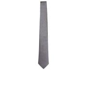 Elegante Cirkel Patroon Stropdas Canali , Gray , Heren