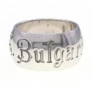 Pre-owned Silver rings Bvlgari Vintage , Gray , Dames