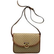 Pre-owned Canvas celine-bags Celine Vintage , Beige , Dames