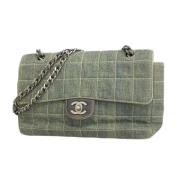 Pre-owned Denim chanel-bags Chanel Vintage , Blue , Dames