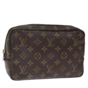 Pre-owned Canvas louis-vuitton-bags Louis Vuitton Vintage , Brown , Da...