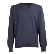 Stijlvolle Pullover Sweater Gran Sasso , Blue , Heren