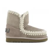 Grijze Glitter Eskimo Laarzen Mou , Gray , Dames