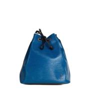 Pre-owned Leather louis-vuitton-bags Louis Vuitton Vintage , Blue , Da...