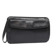 Pre-owned Leather clutches Celine Vintage , Black , Dames