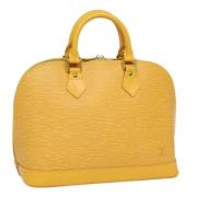 Pre-owned Leather louis-vuitton-bags Louis Vuitton Vintage , Yellow , ...