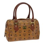 Pre-owned Leather handbags MCM Pre-owned , Brown , Dames