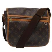 Pre-owned Canvas louis-vuitton-bags Louis Vuitton Vintage , Brown , Da...